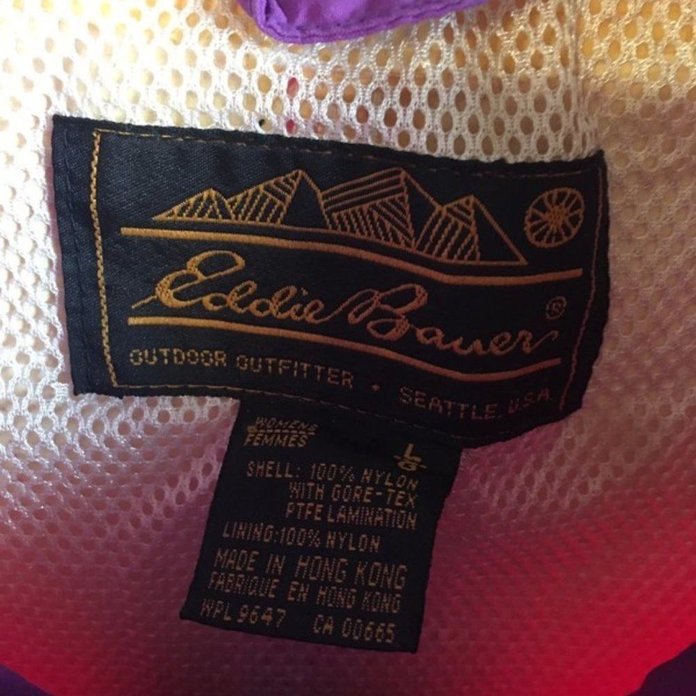 Eddie Bauer large pink‎ vintage jacket - Picture 6 of 7